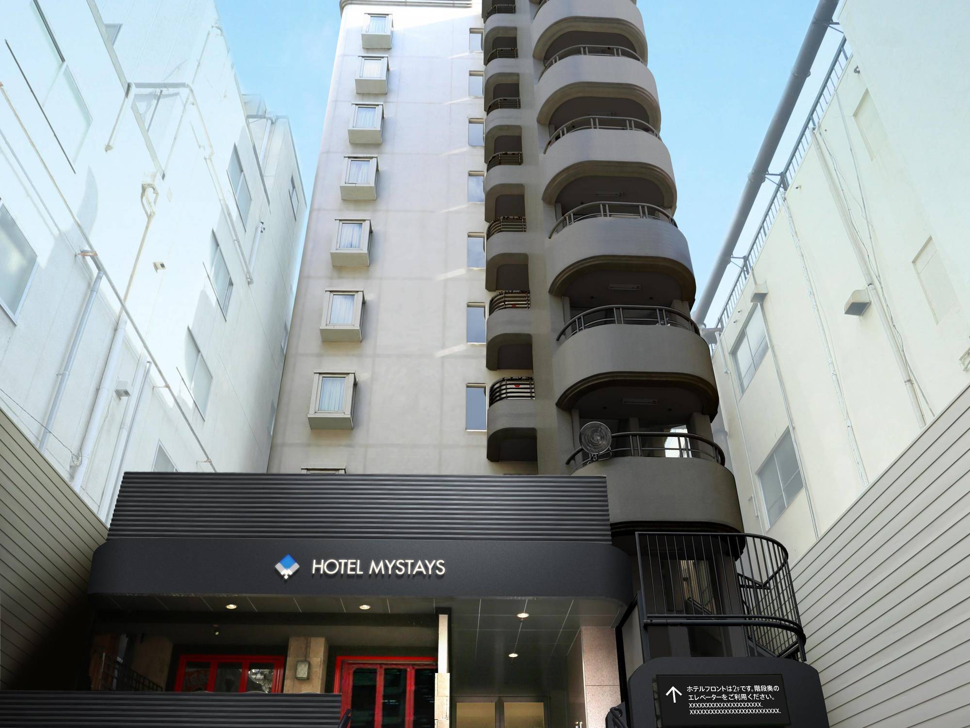 Hotel Mystays Shinsaibashi Ósaka Exteriér fotografie